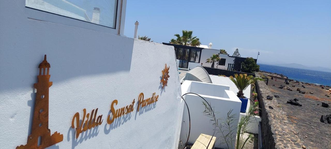 Villa Sunset Paradise With Panoramic Sea View, First Line, Sunsets Playa Blanca  Exterior foto