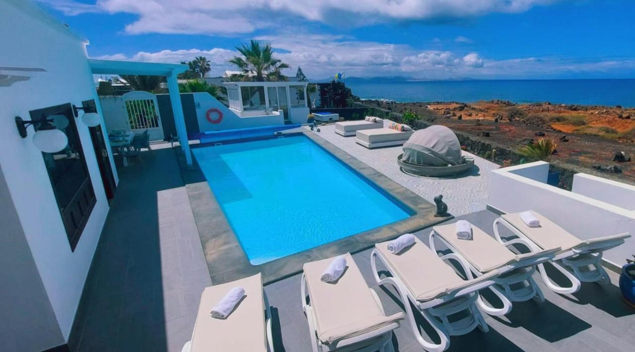 Villa Sunset Paradise With Panoramic Sea View, First Line, Sunsets Playa Blanca  Exterior foto